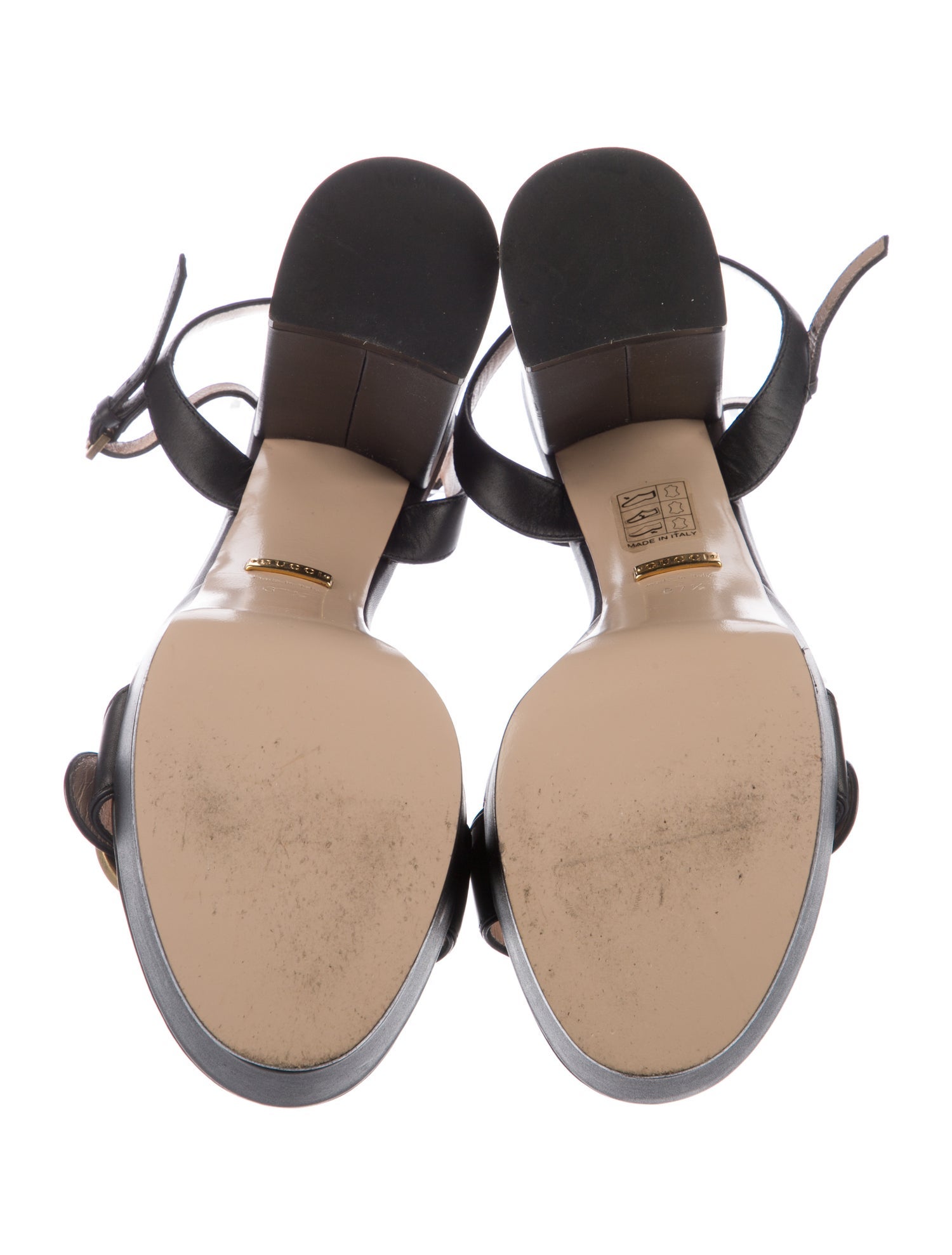 Gucci Leather Sandals